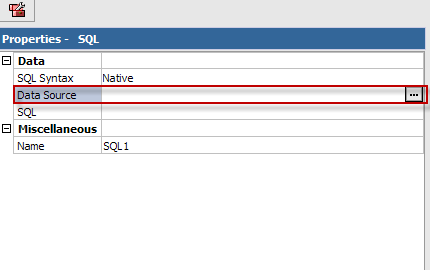 select data source