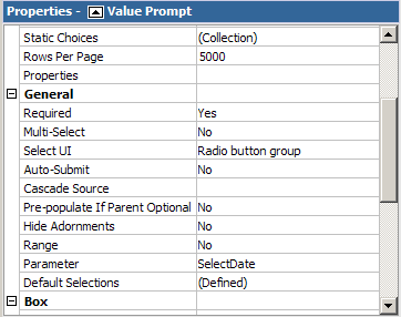 radio button group