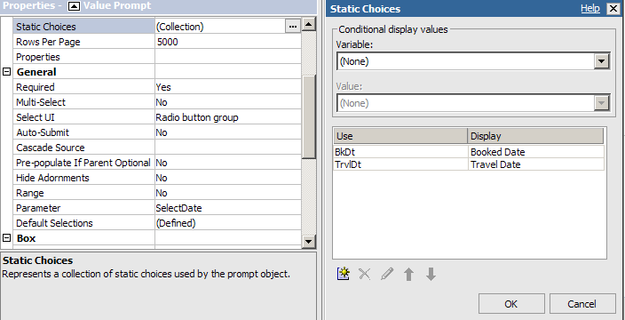 static choices