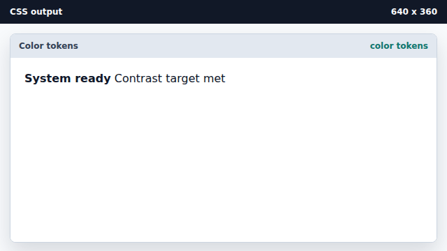 The tokens are available on the panel.