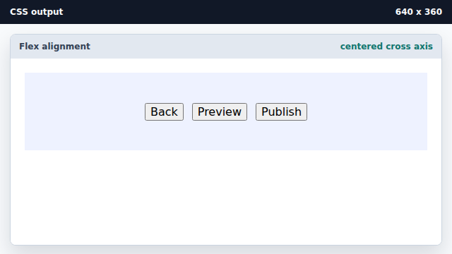 The toolbar gets taller and the buttons sit vertically centered.