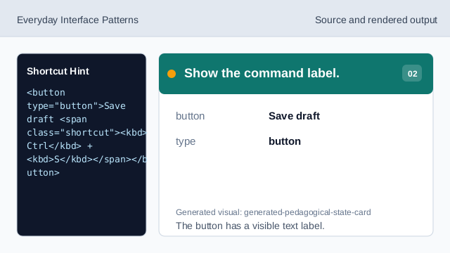 The button has a visible text label.