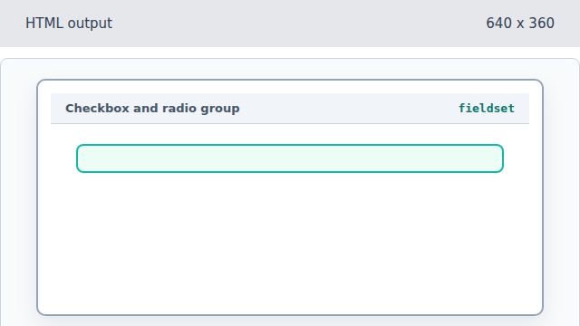 An empty grouped form area appears.