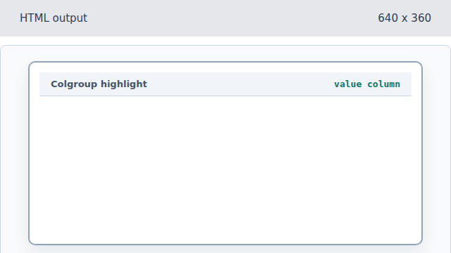 The second column is marked as the value column.