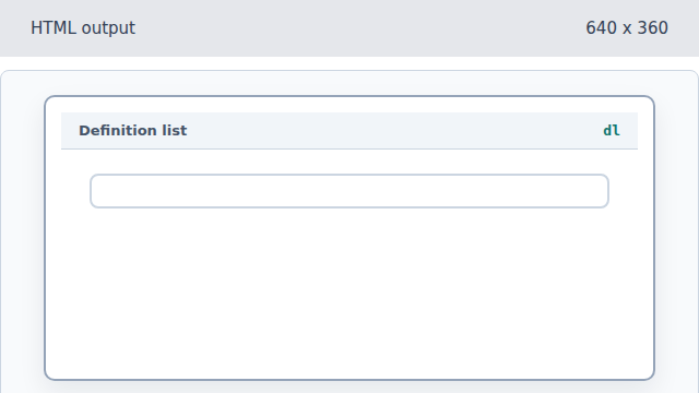 An empty glossary panel appears.