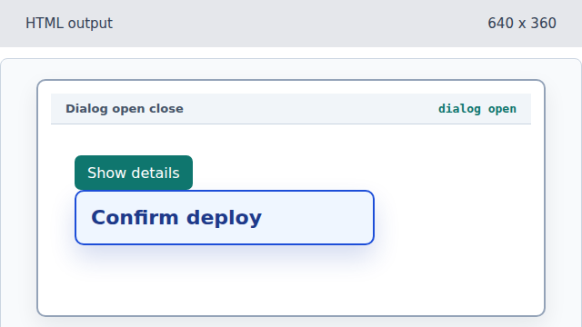 The Confirm deploy dialog appears in the viewport.