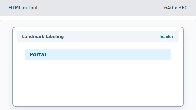 A Portal header appears at the top of the page.