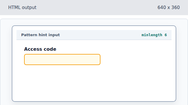 The input remains visible with length metadata.
