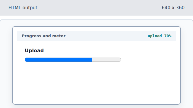 A progress bar shows the upload at 70 percent.