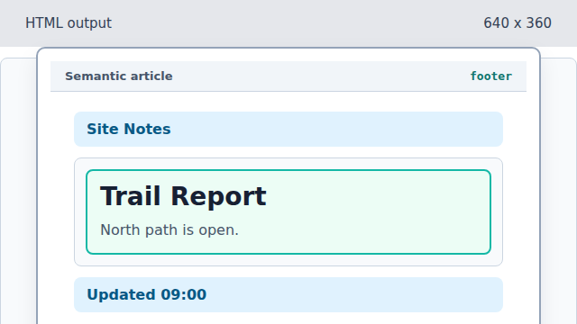 The page has header, article content, and an Updated 09:00 footer.