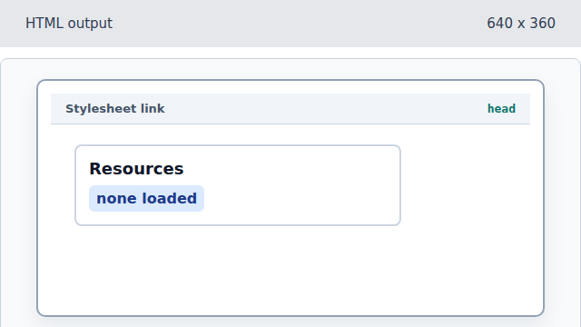 The page has no visual body content yet.