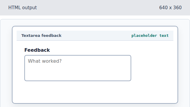 The text box shows the prompt What worked?.