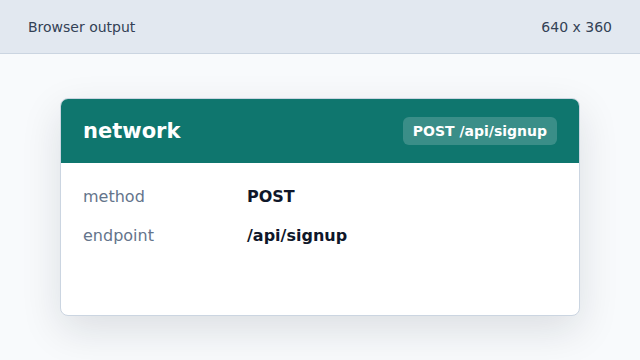 fetch submits the form data without a full navigation.