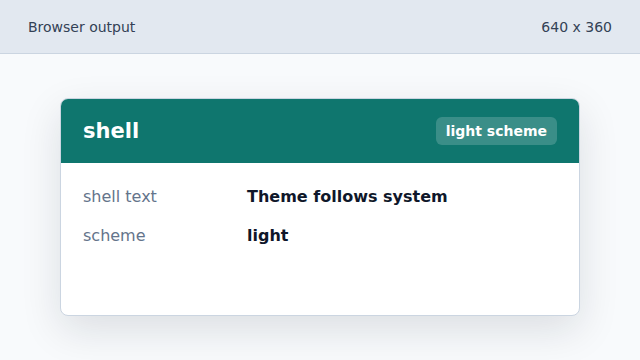 The first render uses the current media query value.