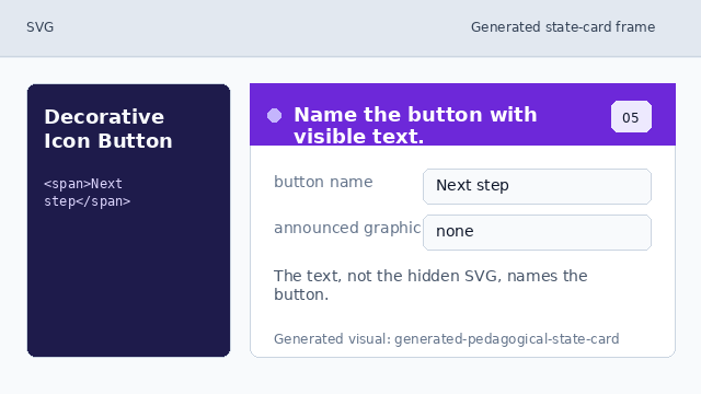The button has a visible Next step label after the arrow icon.