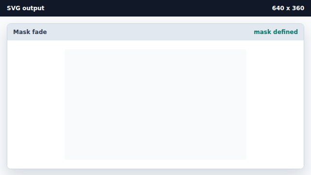 The viewport is unchanged while the mask is defined.